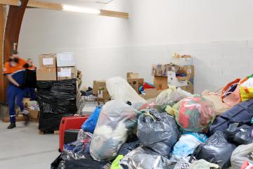 Centre de collecte - Protection Civile - Dons Ukraine