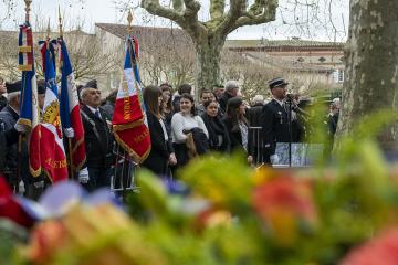 Cérémonie pour les victimes des attentats