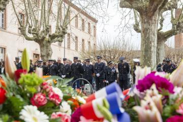 Cérémonie pour les victimes des attentats