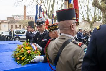 Cérémonie pour les victimes des attentats