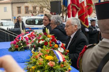 Cérémonie pour les victimes des attentats