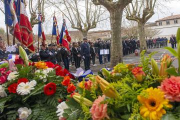 Cérémonie pour les victimes des attentats