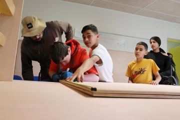 Chantiers loisirs jeunes - Modules skate-Lapanouse