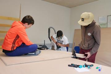 Chantiers loisirs jeunes - Modules skate-Lapanouse