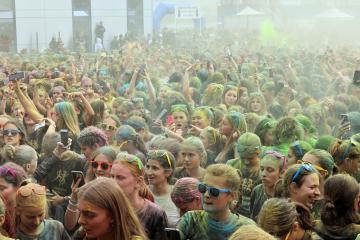 Albi "Color run" 2023 sur le circuit d'Albi