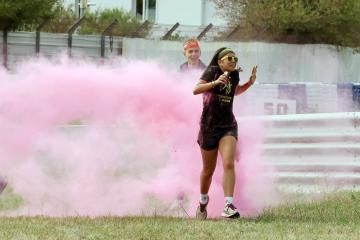 Albi "Color run" 2023 sur le circuit d'Albi