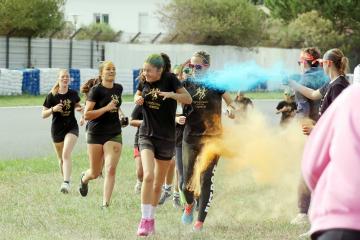 Albi "Color run" 2023 sur le circuit d'Albi
