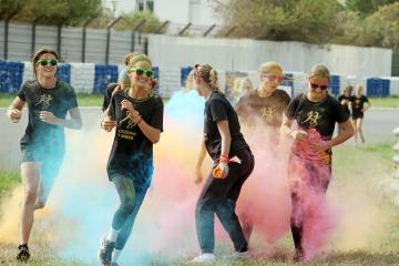 Albi "Color run" 2023 sur le circuit d'Albi