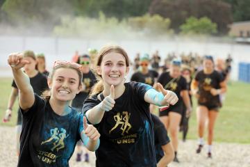 Albi "Color run" 2023 sur le circuit d'Albi
