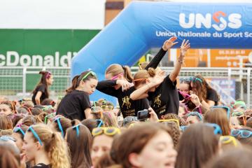 Albi "Color run" 2023 sur le circuit d'Albi