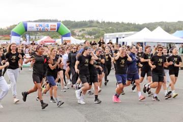 Albi "Color run" 2023 sur le circuit d'Albi