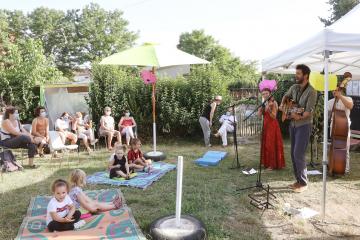 Concert jardin partagé Lapanouse.