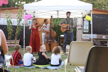 Concert jardin partagé Lapanouse.