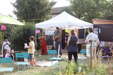 Concert jardin partagé Lapanouse.