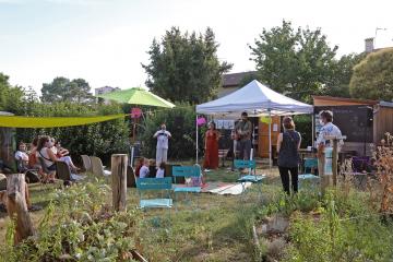 Concert jardin partagé Lapanouse.