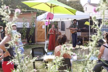 Concert jardin partagé Lapanouse.
