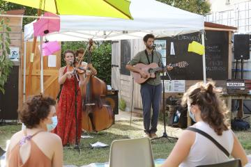 Concert jardin partagé Lapanouse.