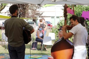 Concert jardin partagé Lapanouse.