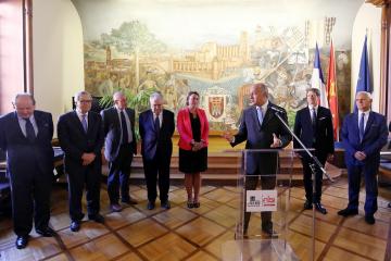 Rencontres des Cours Constitutionnelles latines (Espagne, Italie, Portugal et France) à Albi 