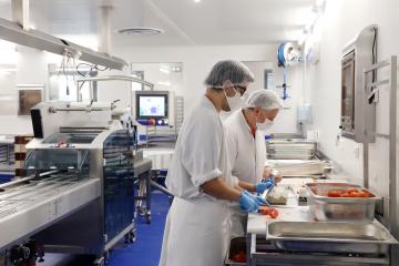 Mise en service de la cuisine centrale