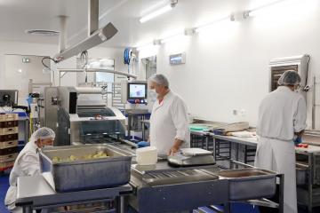 Mise en service de la cuisine centrale
