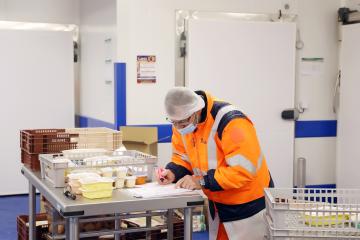 Mise en service de la cuisine centrale
