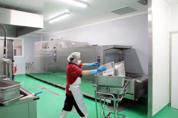 Mise en service de la cuisine centrale