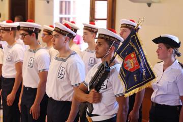 Cérémonie de remise de diplômes aux élèves de la Préparation Militaire Marine Laperouse