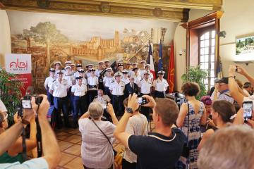Cérémonie de remise de diplômes aux élèves de la Préparation Militaire Marine Laperouse