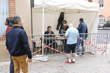 Distribution de masques