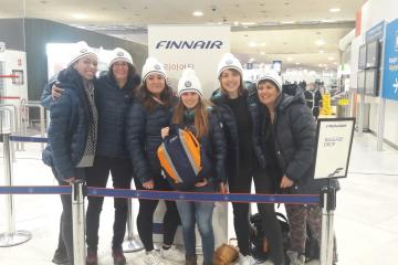 Laponie TROPHY 2020 C'est le jour du grand départ pour les 3 équipes féminines de l'IMTMinesAlbi qui s'envolent pour Rovaniemi afin de participer à la 1ère édition du LaponieTrophy, le raid sportif et solidaire 100% féminin 