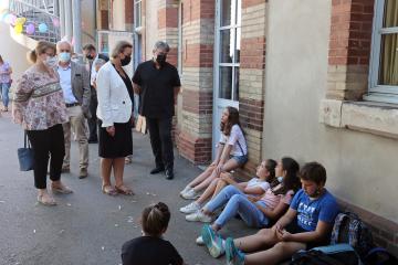 Inauguration fresque école JJ Rousseau
