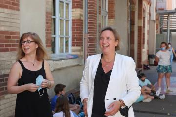 Inauguration fresque école JJ Rousseau