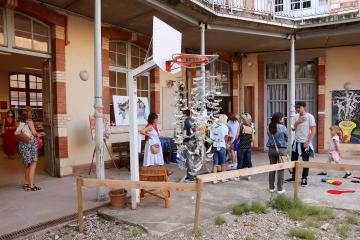Exposition à l'école Pasteur 