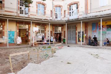 Exposition à l'école Pasteur 