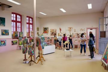 Exposition à l'école Pasteur 