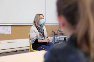 Ecole Rochegude la rentrée ce matin