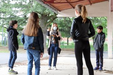 Ecole Rochegude la rentrée ce matin