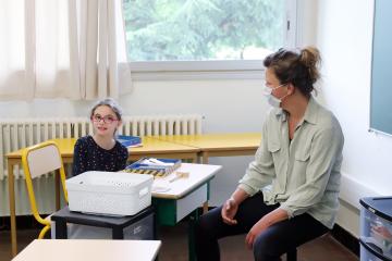Ecole Rochegude la rentrée ce matin