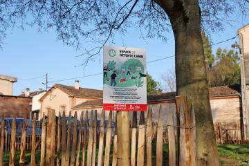 Espace canin du square Lamothe