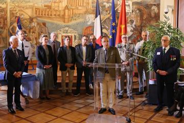 Exposition Les écoles militaires françaises - Remise des prix