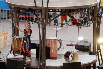 Folies aériennes de la Cité épiscopale 30 juillet 2021