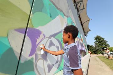 Fresque de Cantepau