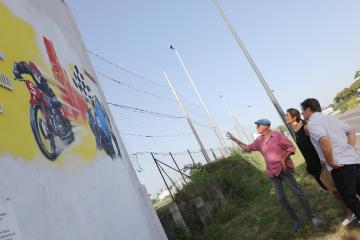 Inauguration Fresque des Planques