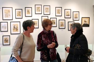 Vernissage à Rochegude
