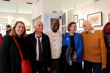 Vernissage à Rochegude