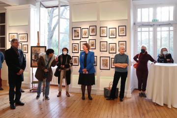 Vernissage à Rochegude
