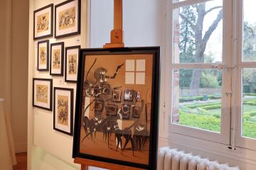 Vernissage à Rochegude