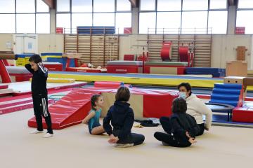 Gym handisport au COSEC.