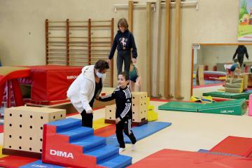 Gym handisport au COSEC.